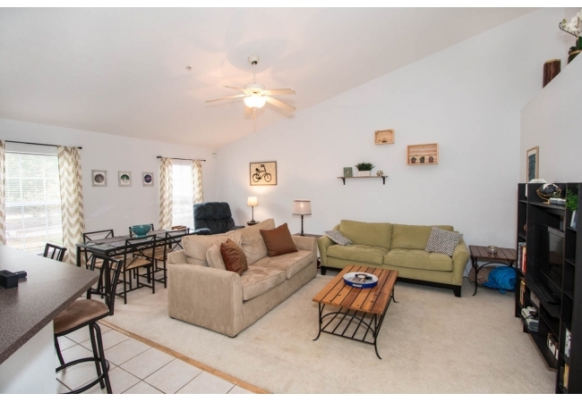 Condos are 2 bedroom/2 bathrooms with an open-concept.